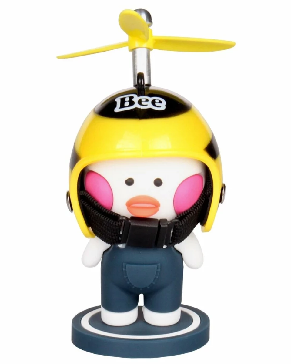 Bee duck ornament