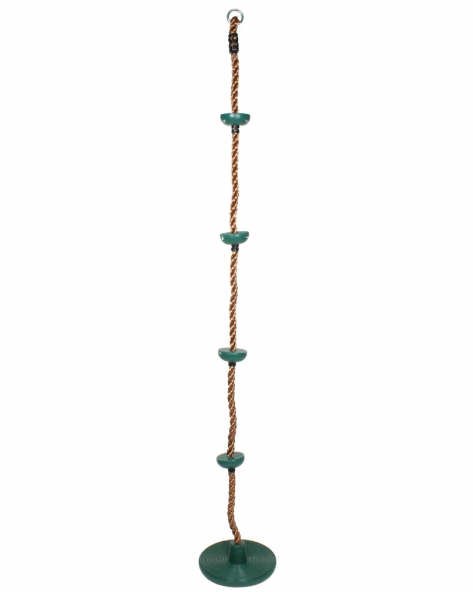 Funie escalada cu discuri Swing verde