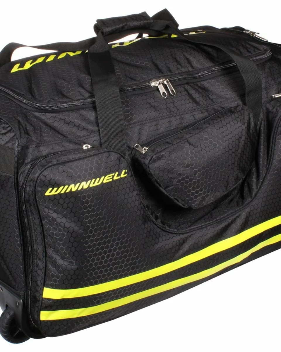 Geanta de hochei cu roti Q11 Wheel Bag JR, negru