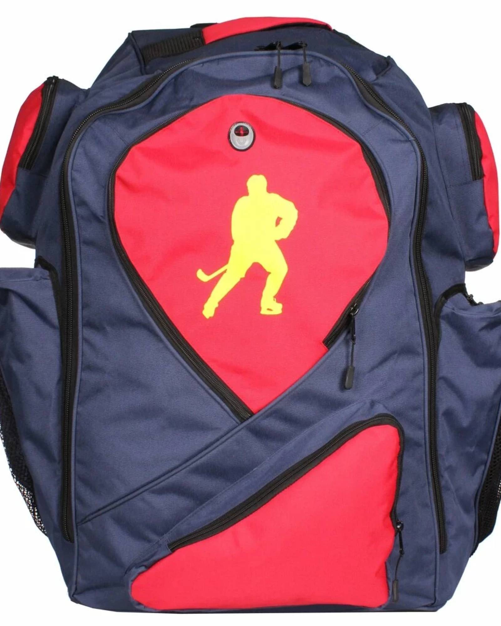 Rucsac cu roti pentru hochei Merco Hockey League, negru-gri