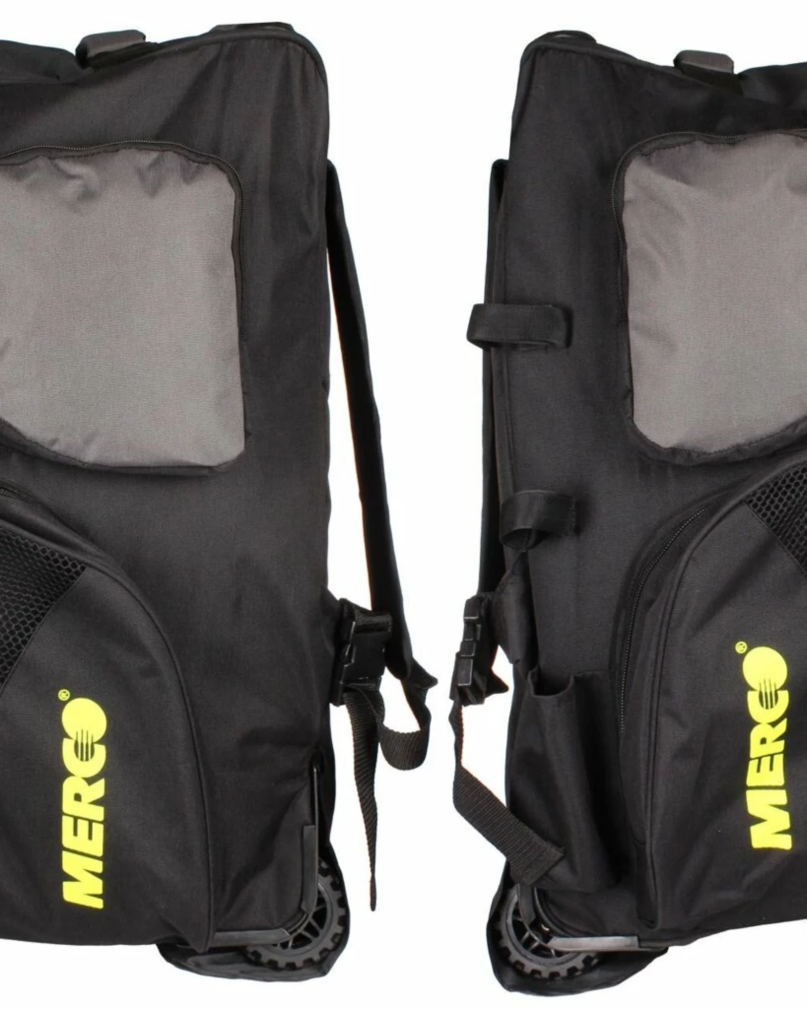 Rucsac cu roti pentru hochei Merco Hockey League, negru-gri