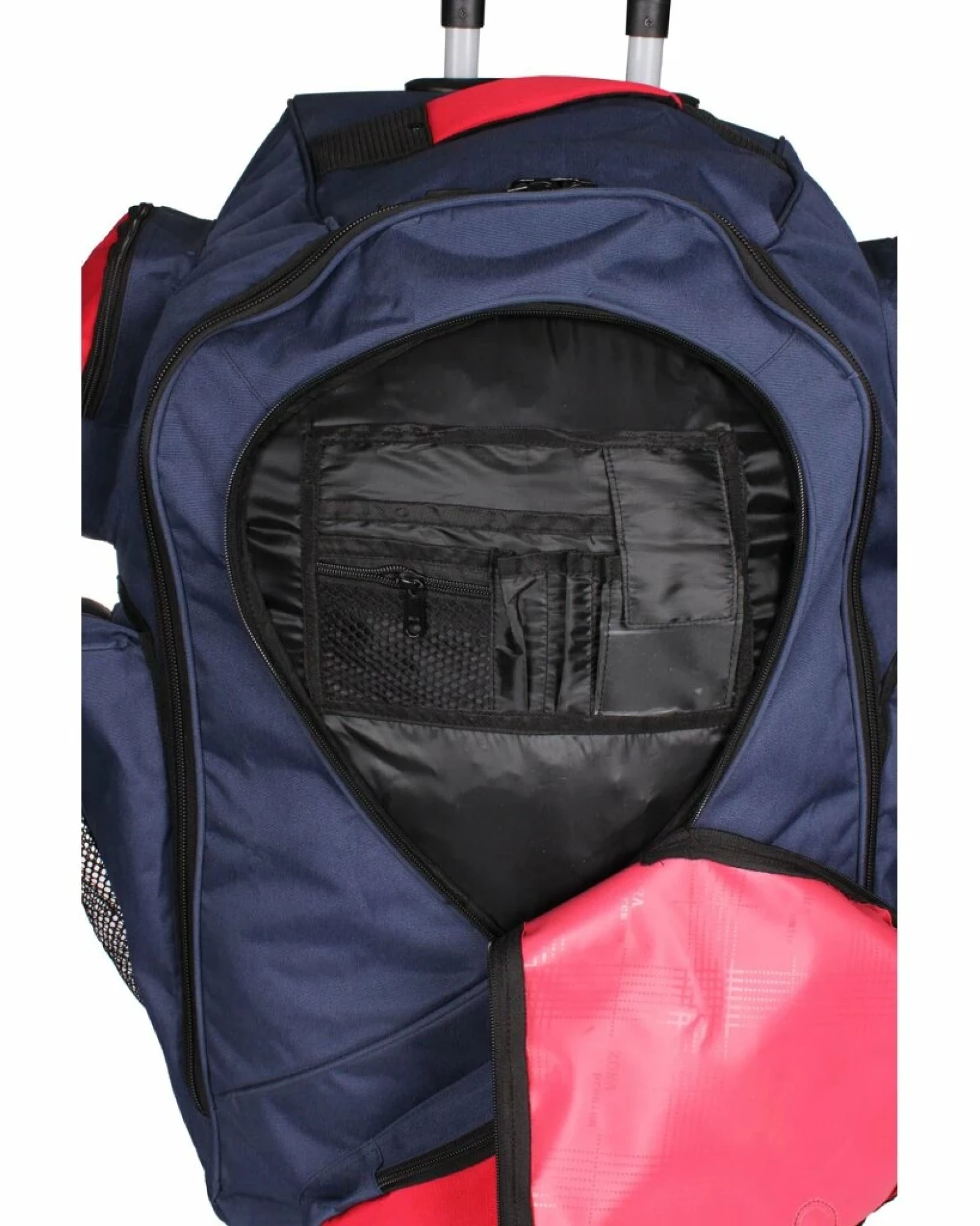 Rucsac cu roti pentru hochei Merco Hockey League, negru-gri