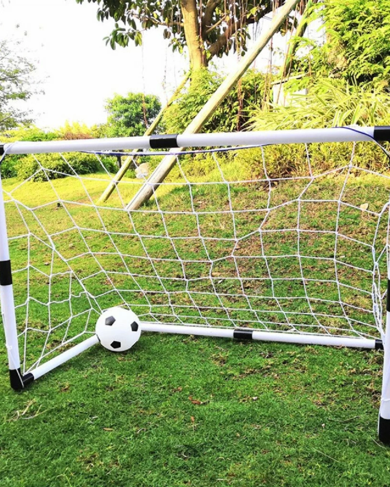 Set 2 porti de fotbal Garden Goal 92 x 61 x 48 cm