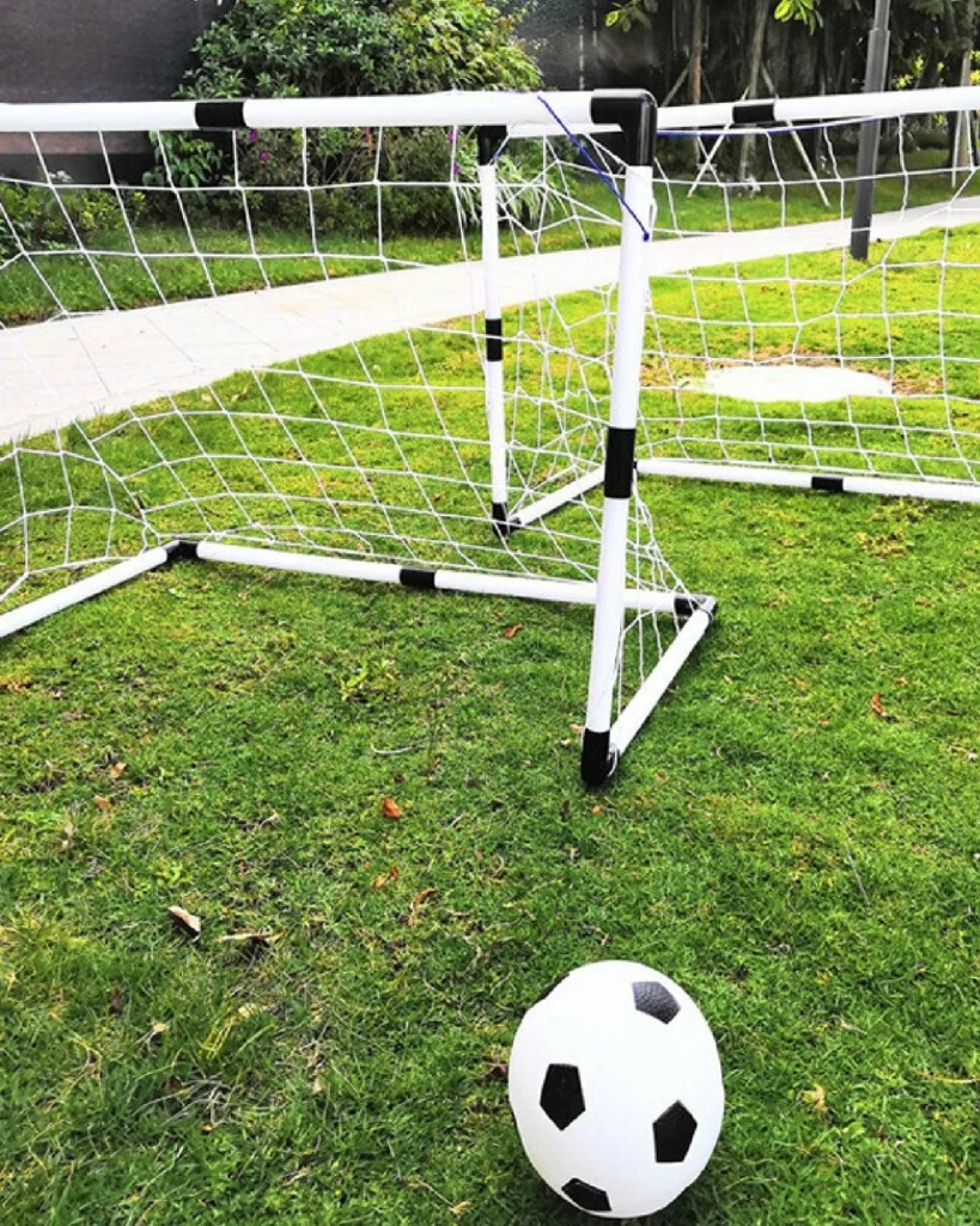 Set 2 porti de fotbal Garden Goal 92 x 61 x 48 cm