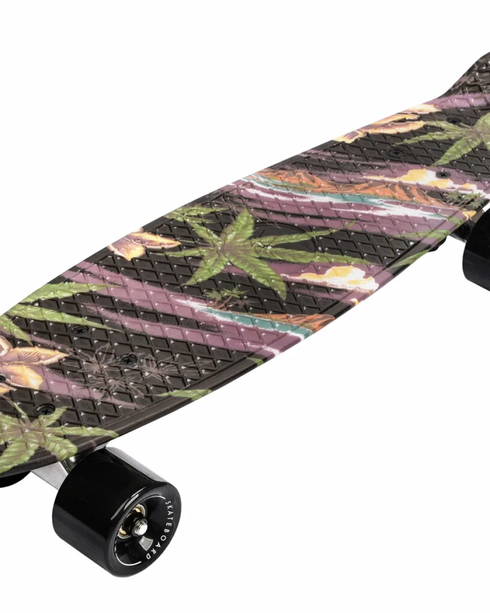 Skateboard plastic Flip Multi negru