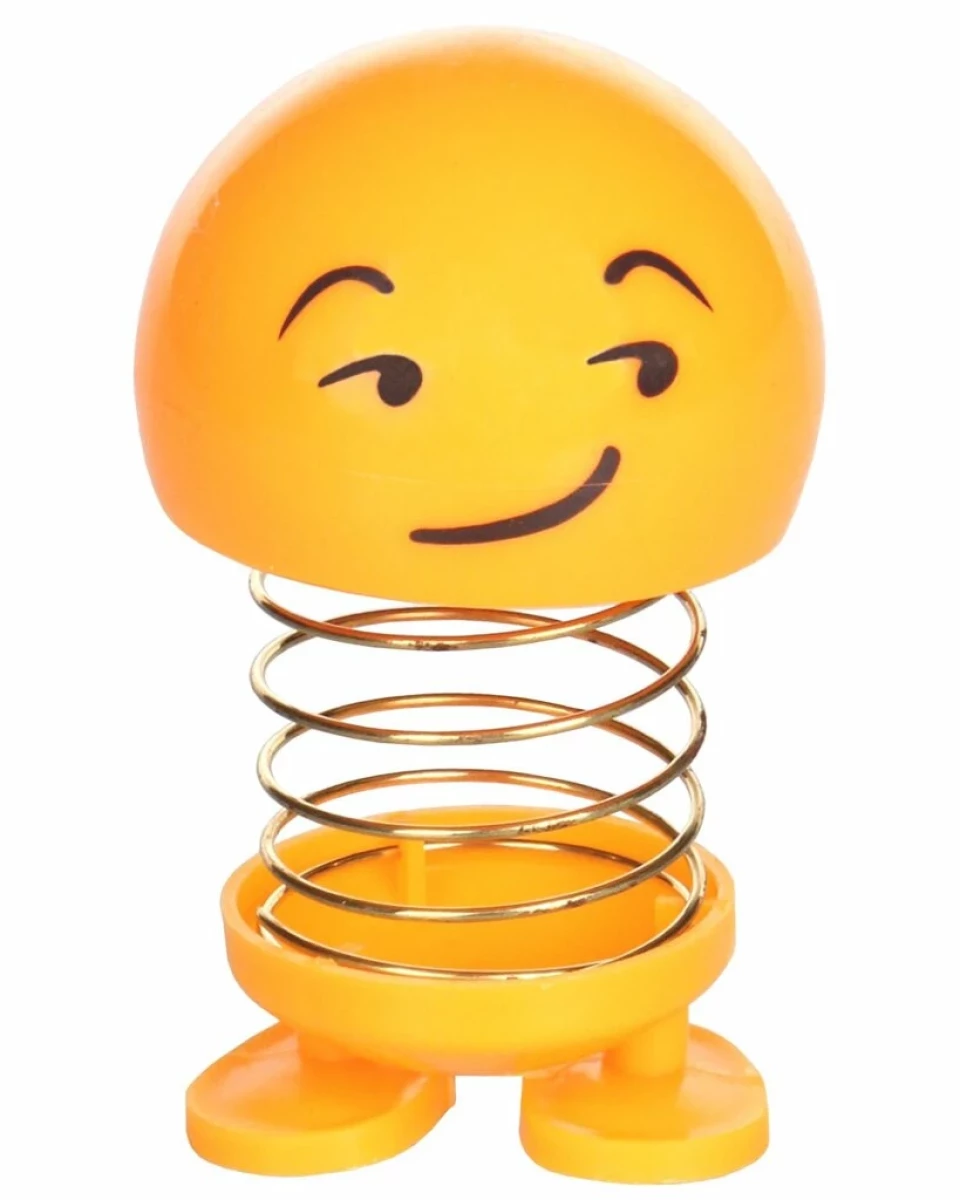 Smirk emoji ornament figurina decorativa