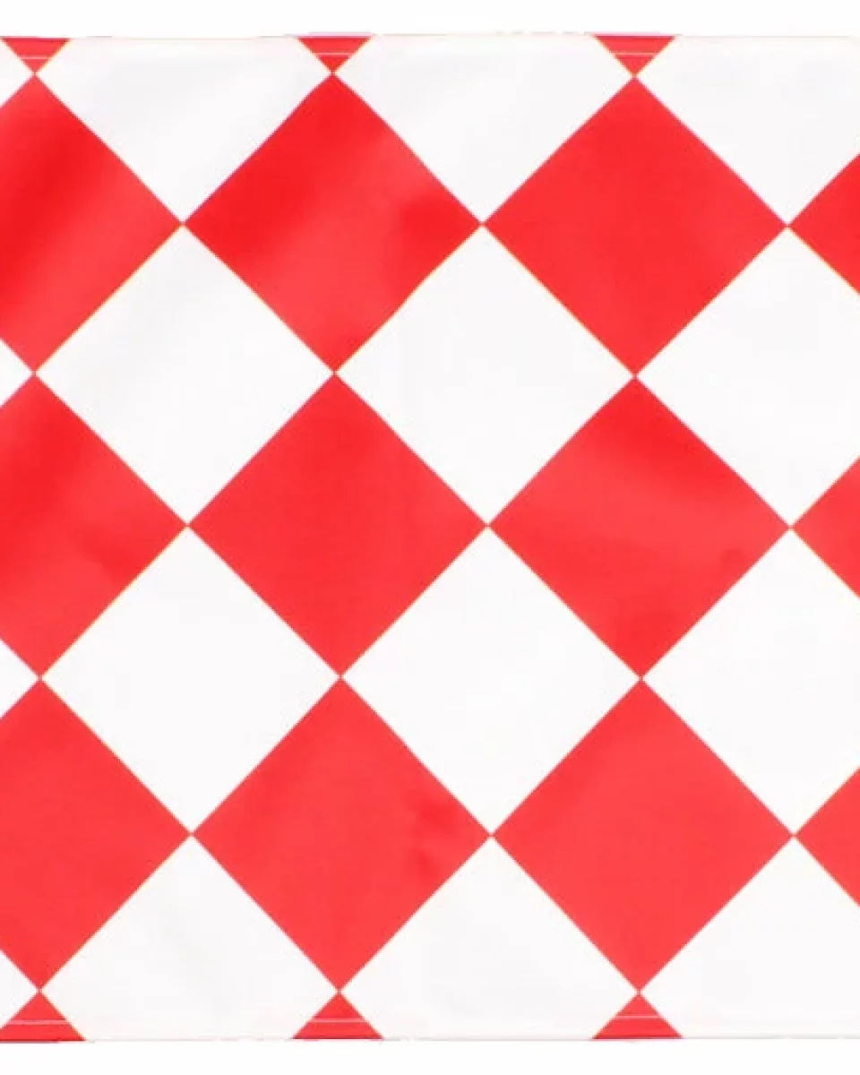 Soccer Corner Flag  steag de corner din tesatura, rosu-alb