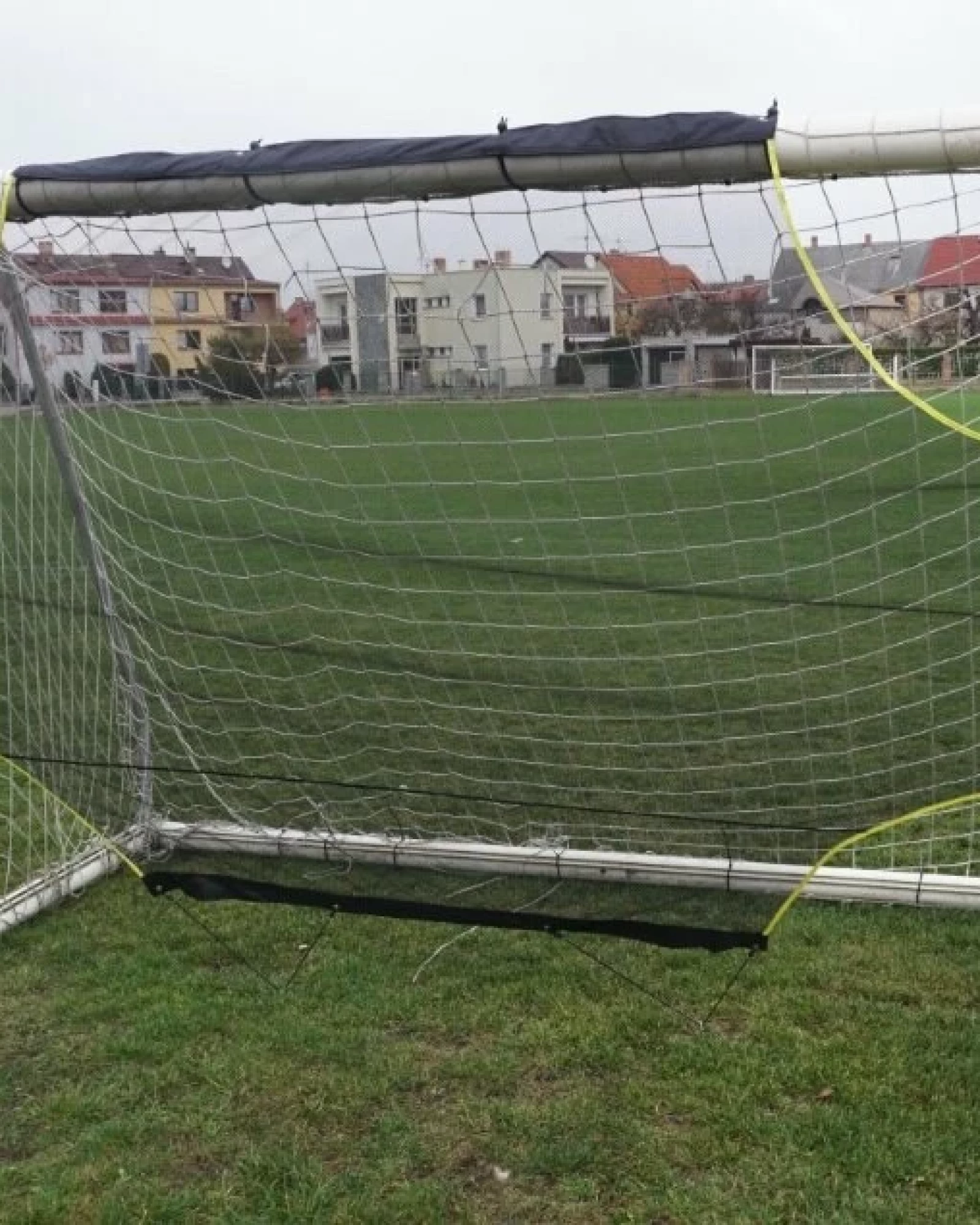 Soccer goalie tinte de fotbal