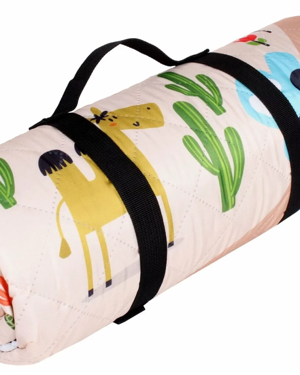 Zoo XXL picnic blanket 200 x 200 cm